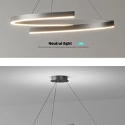 Modern LED spiral chandelier is suitable for living room dining room bedroom study villa home decoration lighting room decoratio