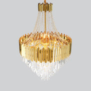 Modern Chandeliers for Living Room Chandelier Luxury Crystal Chandelier Ceiling Lights Lustre Salon Loft Pendant Lighting Lamps