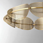 Modern leaf chandelier luxury designer Acrylic ring light Dining Room Home Bedroom Kitchen Hanging Lights Decor sofa living room