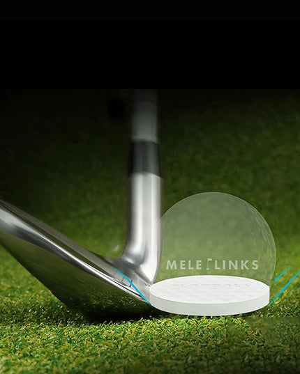 Golf Flat Ball Swing Practice Golf Balls Portable Flat Golf Balls Lightweight Golf Training Balls For Practice Indoor Outdoor