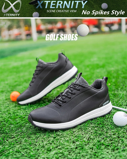 2025 Comfortable Golf Shoes Men Big Size 39-48 Professional Golf Spikeless Sneakers Non-Slip Waterproof Golfer Walking Footwear