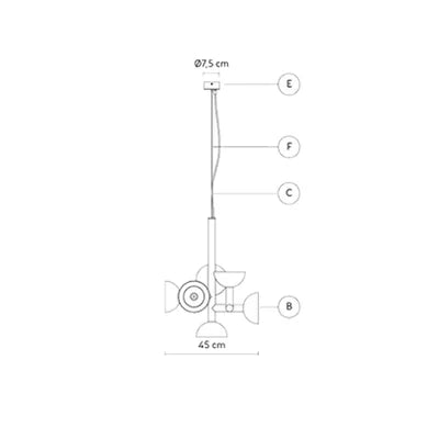 Postmodern chandelier Restaurant Creative danish designer light  Living Room Simple LED Indoor bedroom aesthetic lights