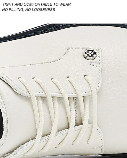 Golf Shoes For Men 2024 New White Professional Waterproof Non-slip Spikeless Outdoor Leisure Walking Training Golfer Sneakers