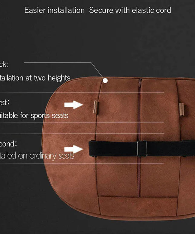 OASATE New 2.0 Car Headrest Neck Pillow Support Seat / Maybach Design S Class Soft Universal Adjustable Car Neck Waist Pillows