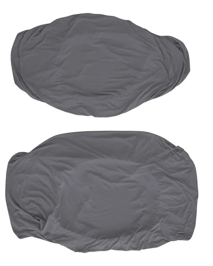 2pcs/set Jacquard RV Dinette Cushions Covers Stretch Camper Sofa Seat Covers Adjustable Dining Seat Covers Bench Backrest Decor