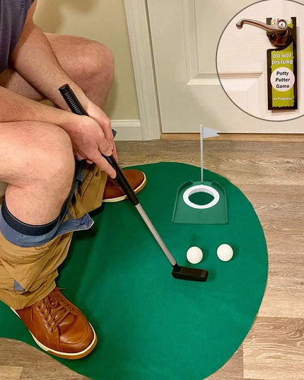 Indoor Golf Putting Trainer With Hole Flag Putter Green Practice Aid Home Yard Outdoor Training Aid Adjustable Hole