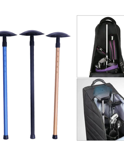 Golf Club Protector Travel Bag Spine Support System Rod Aluminum Adjustable Golf Support Protection Pole Stick Arm