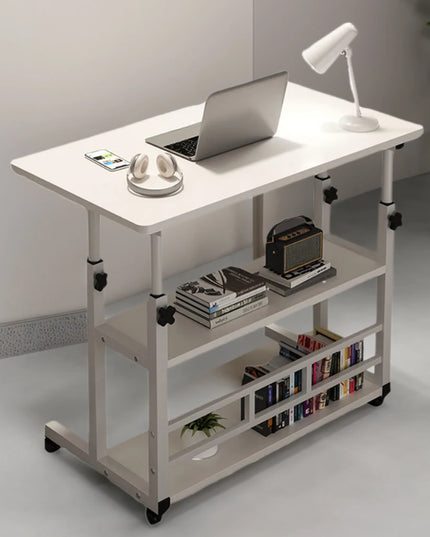 Bedside Table Liftable Computer Desk Minimalist Movable Computer Desk Portable Multi-functional Small Home Office Furniture