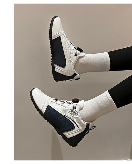 Golf Shoes for Men's Women's Couple Style Outdoor Comfort Golf Sneakers Leisure Sports Shoes Fashionable Walking Shoes Plus Size