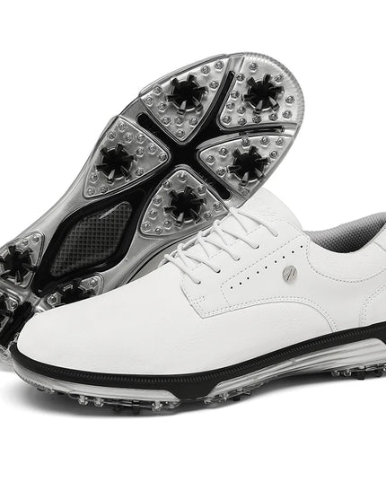 Golf Shoes For Men 2024 New White Professional Waterproof Non-slip Spikeless Outdoor Leisure Walking Training Golfer Sneakers