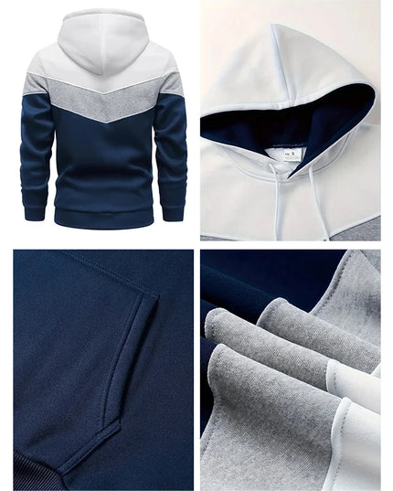 Men's Clothing Casual Sweatshirt Suit Sweatshirts for Men Daily Tricolor Hoodies Hot High Quality 2024 Sports Tracksuit Jogging
