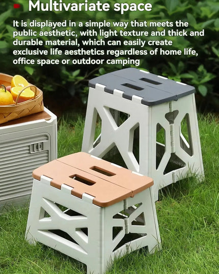 Portable Outdoor Portable Folding Stool for Home Use,multifunctional Shoe Changing, Simple and Lightweight Leisure Fishing Stool