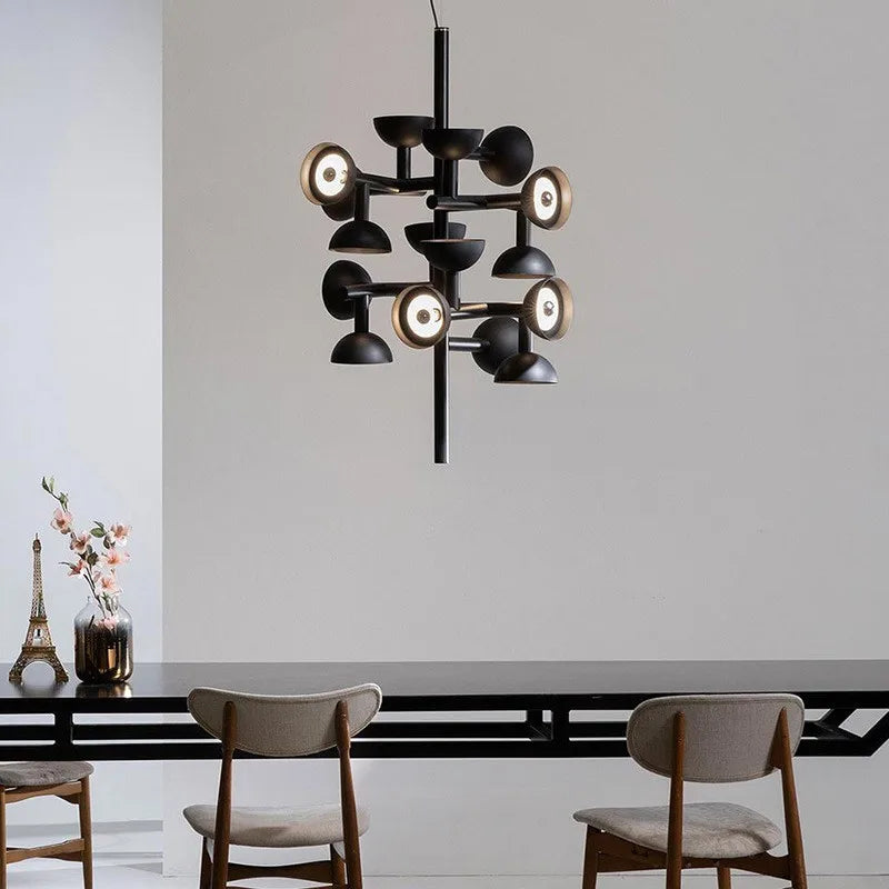 Postmodern chandelier Restaurant Creative danish designer light  Living Room Simple LED Indoor bedroom aesthetic lights