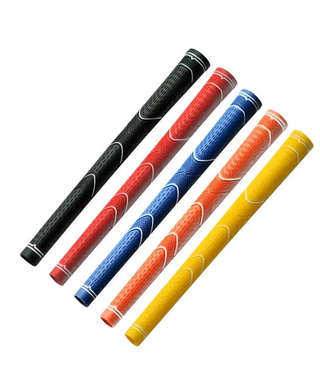 New Rubber Golf Club Grips Wear-resistant Multiple Colors Universal Handle Standard Midsize Handle Sleeve Children Teenagers