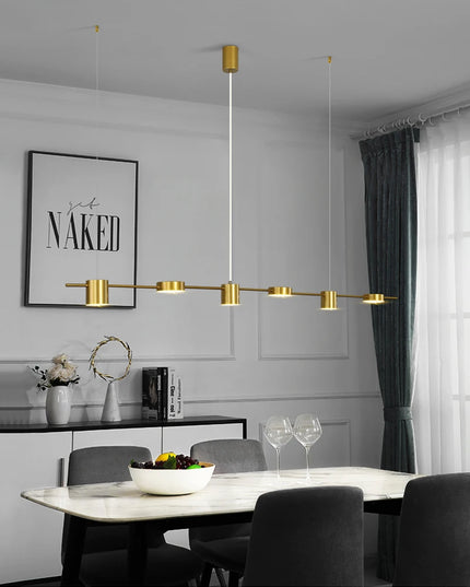 Modern LED Ceiling Chandelier Indoor Lighting Dining Table Chandelier Pendant Hanging Light Living Room Decoration Kitchen Lamp