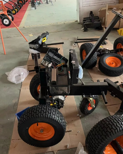 2000KG Electric Trailer Trolley Utility Tow Dolly for Easy Pulling for RV Camper Boat Trailer Customised Ball Size