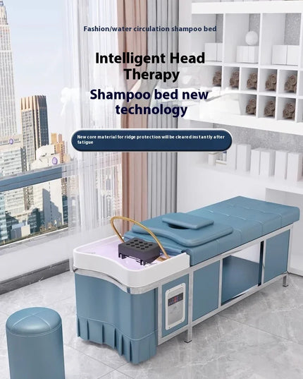 Ergonomic Lounge Shampoo Bed Portable Nordic Fashion Modern Hair Shampoo Bed Comfortable Trendy Cadeira De Barbearia Furniture