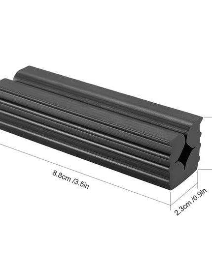 Complete Golf Club Grip Repair Kit with 13 Grip Tape Strips Rubber Clamp and Hook Blade for Easy Regripping