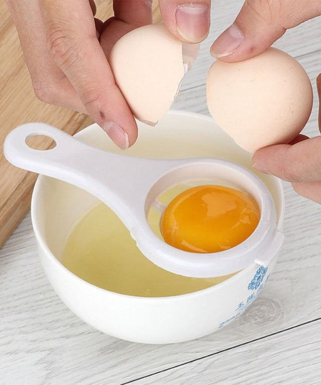 2885 Egg Yolk Separator Egg White Yolk Filter Separator Egg Strainer Spoon Filter Egg Divider