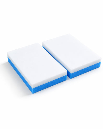 Dual Layer Cleaning Sponge Eraser Pads (2 Pc)