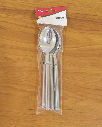 Stainless Steel Dinner Spoon Set (4 Pc Set)
