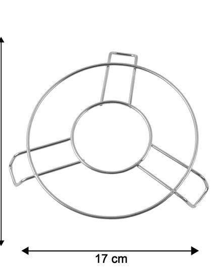 Stainless Steel Round Table Ring Hot Pot Stand (1 Pc)