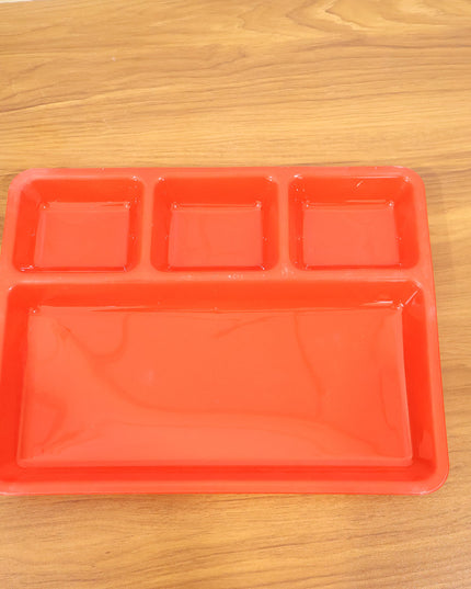 32  25 Cm Multipurpose Compartment Serving Tray (1 Pc)