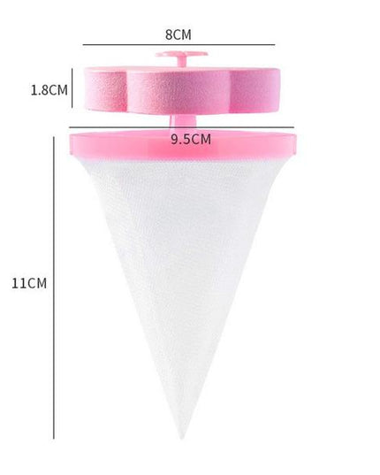 1446 Washing Machine Floating Filter Lint Mesh Bag Net Pouch Hairlint Catcher