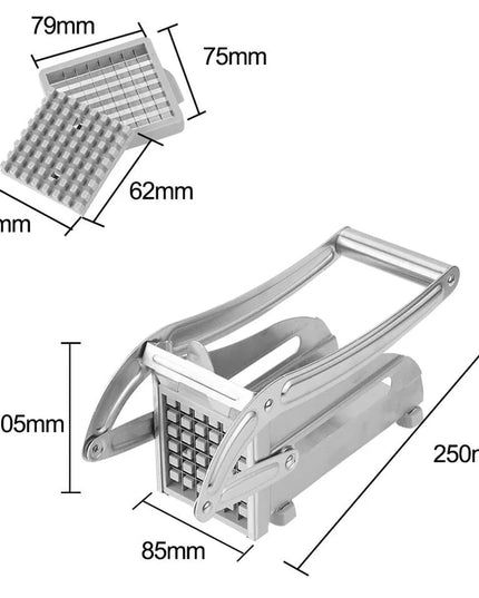 0083a French Fries Potato Chips Strip Cutter Machine With Blade