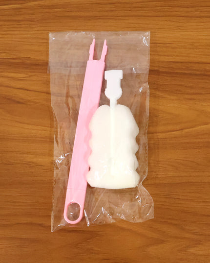 Long Handle Silicone Bottle Cleaning Brush 32 Cm (1 Pc)