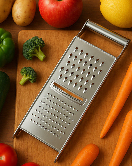 Apex Stainless Steel Grater  Slicer (3 In 1)