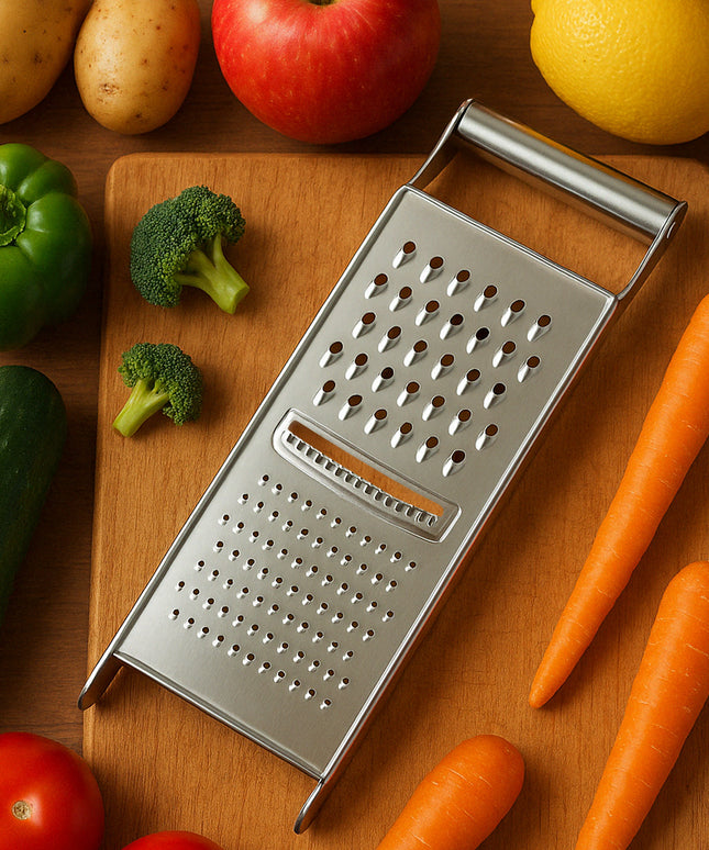 Apex Stainless Steel Grater  Slicer (3 In 1)