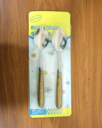 Premium Stainless Steel Dining Spoon Set (Pack Of 2)