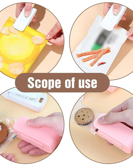 Portable Mini Heat Sealer Machine For Plastic Bags (1 Pc)