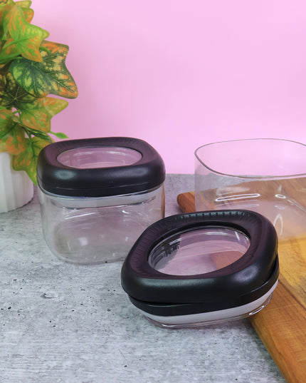 Supermom Plastic Twist  Lock Storage Container Set (500ml  2 Pc )