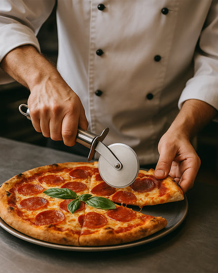 Premium Stainless Steel Pizza Cutter Wheel With Sharp Blade