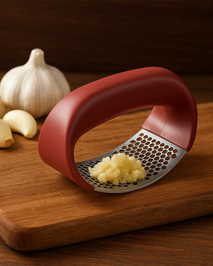 Supermom Premium Curve Garlic Press Crusher (1 Pc)