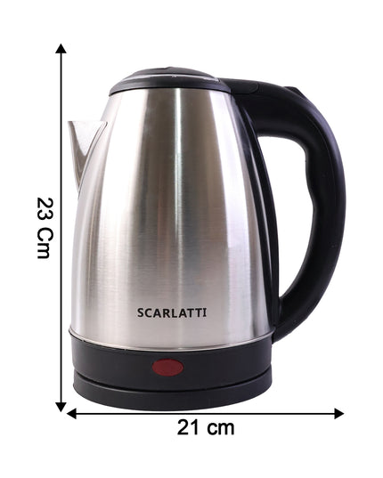 Scarlatti Stainless Steel Electric Kettle (2 Ltr)