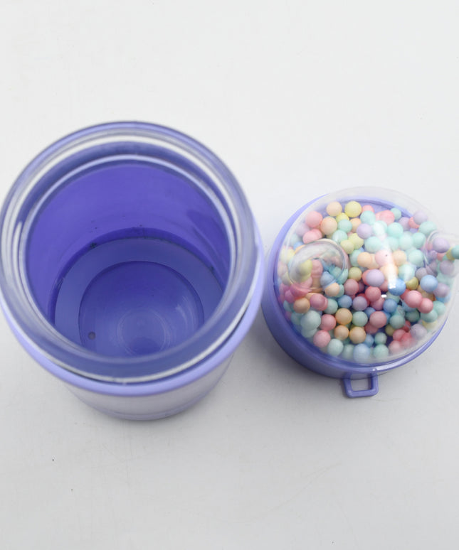 6953 Girl Glass Water Bottle For School With Kid Sparkle Strap Cat Lid Sequins Glitter Glass Cup Birthday Gift Children 350ml (Moq - 80 Pc)