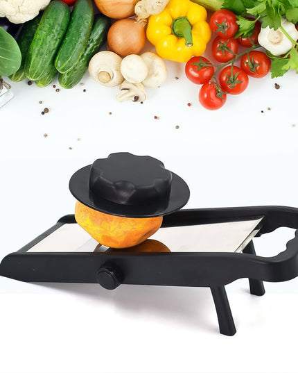 Adjustable Slicer Stainless Steel And Plastic Premium Multipurpose Potato  Onion Slicer And Grater (1 Pc)