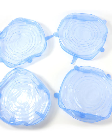 Reusable Silicone Stretch Lids 4 Piece Set