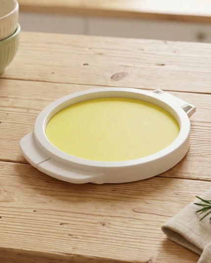 Round Food Saver Storage Container With Lid (1 Pc 18 X 15 Cm)