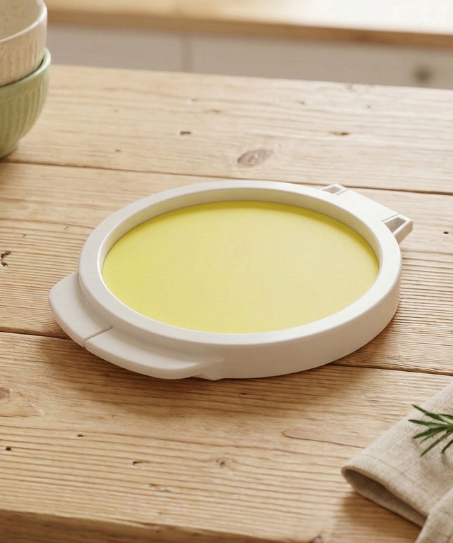 Round Food Saver Storage Container With Lid (1 Pc 18 X 15 Cm)