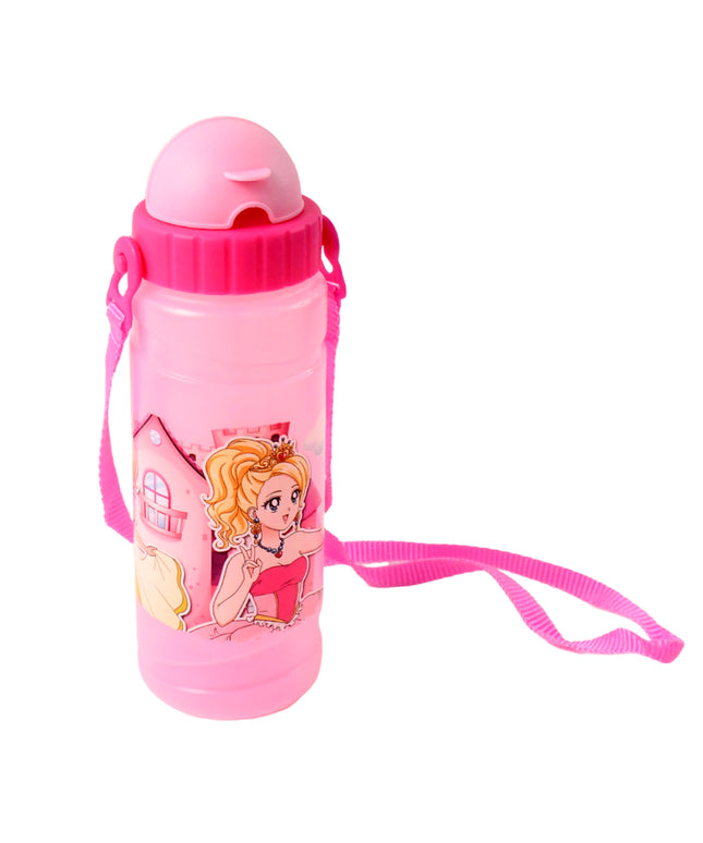 Cartoon Printed Water Bottle 550ml (1 Pc)