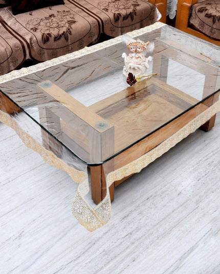 87x59 Inch Transparent Pvc Table Cover (1 Pc)