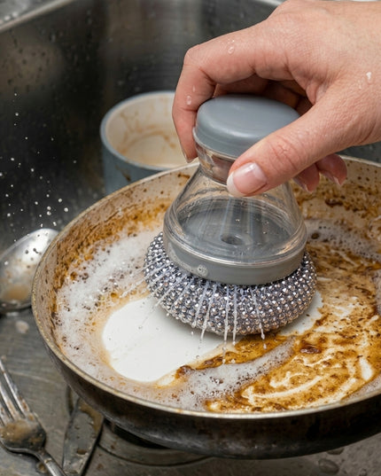 Liquid Dispensing Dish Cleaning Brush 1 Pc