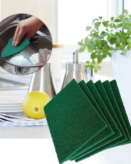 3438 Scrub Sponge Cleaning Pads Aqua Green