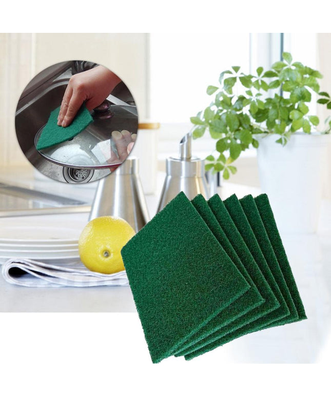 3438 Scrub Sponge Cleaning Pads Aqua Green