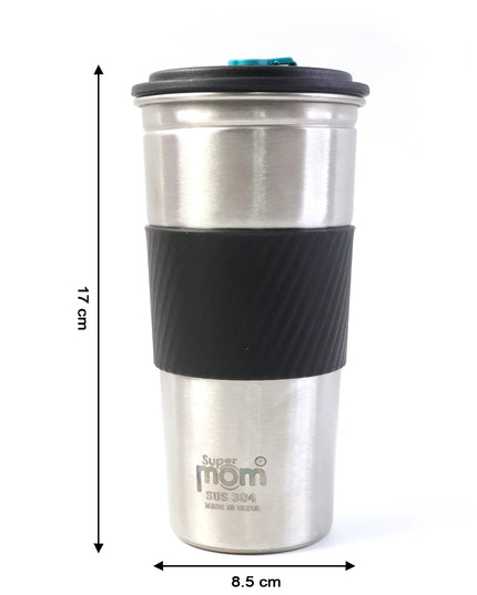 Supermom Stainless Steel Sip Mate Travel Tumbler (Approx. 500 Ml)