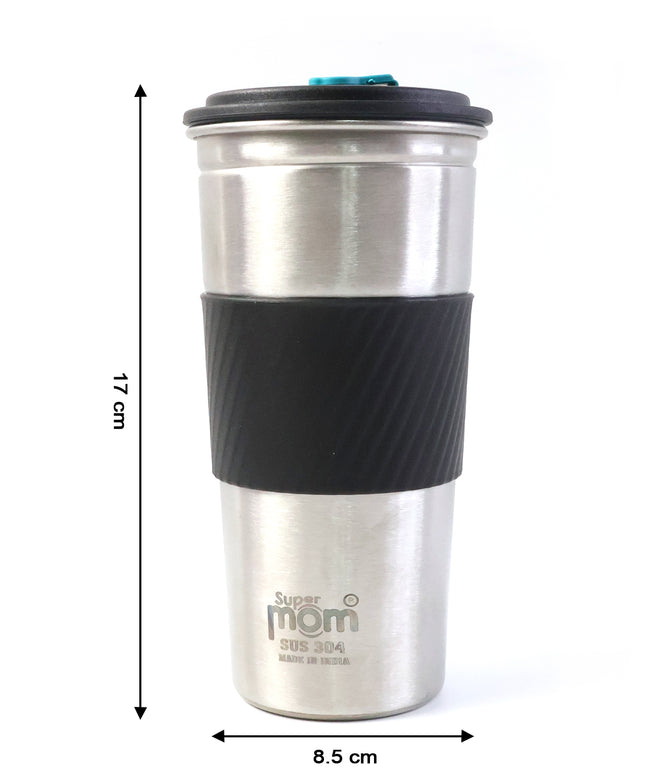 Supermom Stainless Steel Sip Mate Travel Tumbler (Approx. 500 Ml)